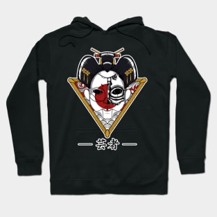 Mecha Geisha Japanese Style Hoodie